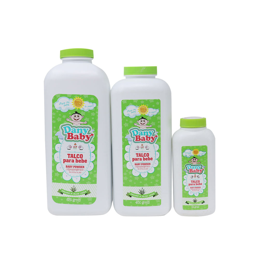 Talco de Bebé - Olor Aloe Vera
