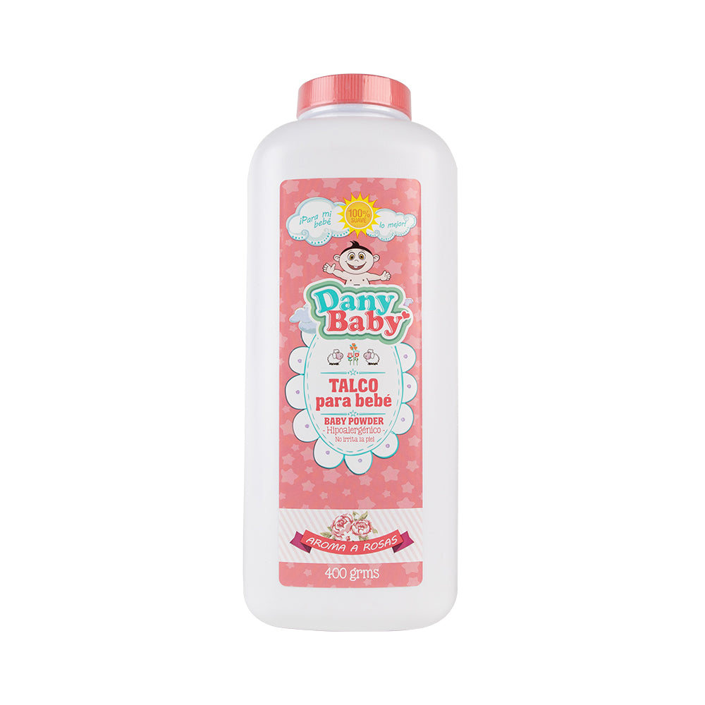 Talco de Bebé - Olor Rosas
