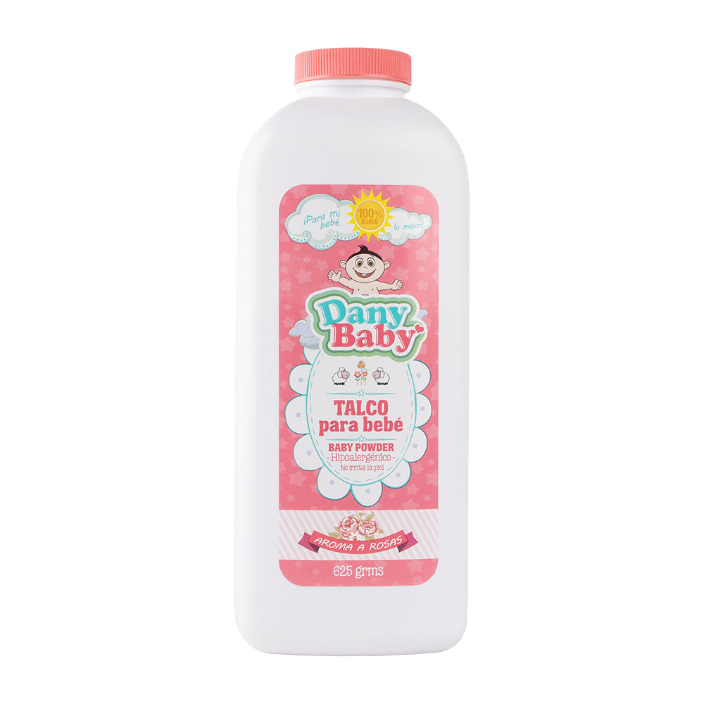 Talco de Bebé - Olor Rosas