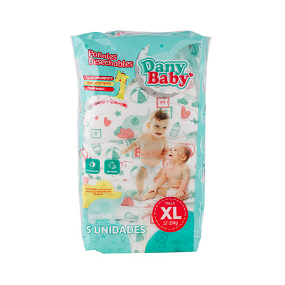 PAÑALES DESECHABLES ETAPA 4 - Talla XG (26-33lbs/12-15kg) - 34 Unidades