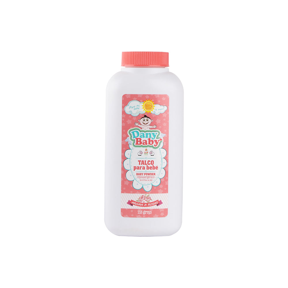 Talco de Bebé - Olor Rosas