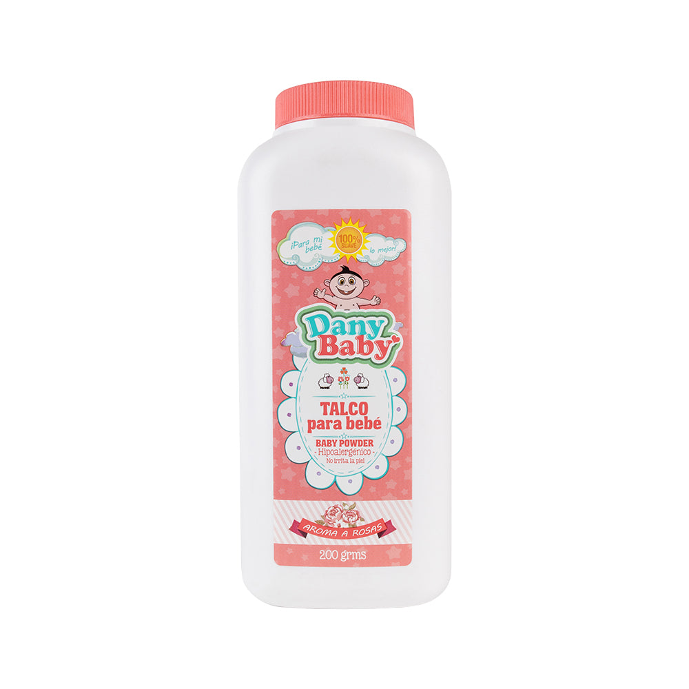 Talco de Bebé - Olor Rosas