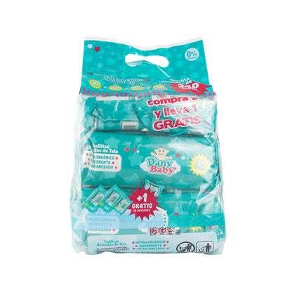 Wipes Dany Baby 4Pack