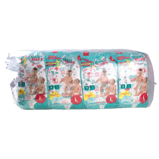 Bulto de Pañales Desechables 120 Unidades